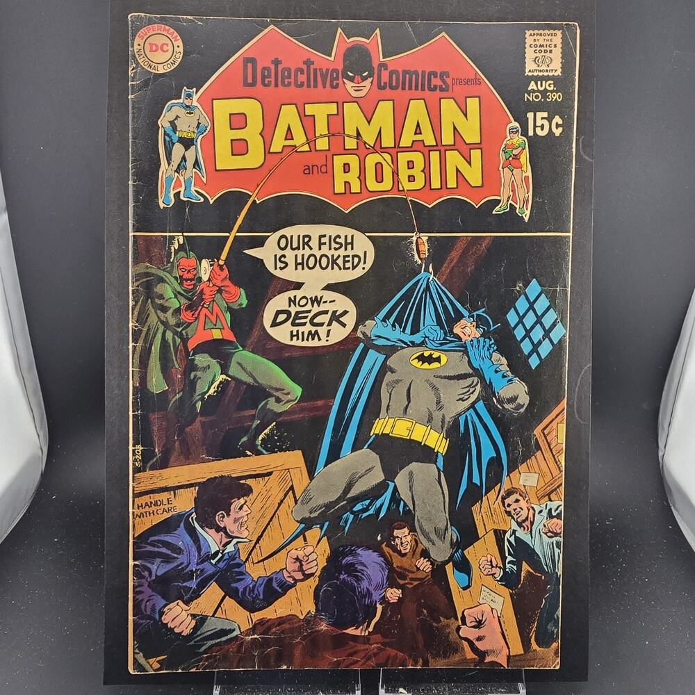 Detective Comics #390 1969 DC Silver Age Batman & Robin Mid-Grade VG 3.5 Raw